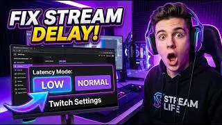 How to Change Twitch Stream Delay Setting