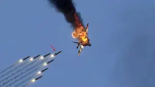 Сегодня зенитная ракета уничтожила самый современный самолет России (МиГ-29) у границы | Арма 3