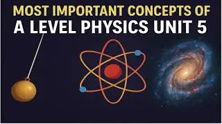 A Level edexcel IAL Physics Unit 5 Revision: Most Complex Concepts