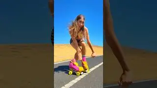 ROLLER SKATES Testing and Unboxing🤯📦💖🛼 Rate it ?/10🔥 #shorts #short