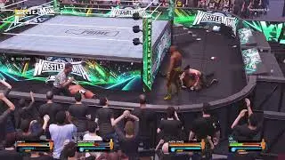 Russell(c) vs Austin Graves vs Morrison Moore vs Vinny V for the Hardcore Championship