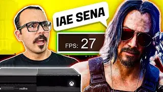 Teste Cyberpunk 2077 Xbox One FAT com 20 FPS