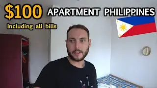 $100 APARTMENT In CEBU CITY PHILIPPINES | Cheap Apartment Philippines