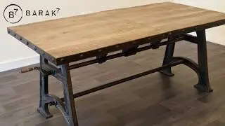 Table industrielle: La table industrielle extensible