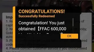 600k live Watching Redeem code