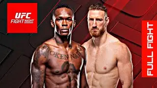 Исраэль Адесанья против Джо Пайфера | Полный бой | UFC Fight Night