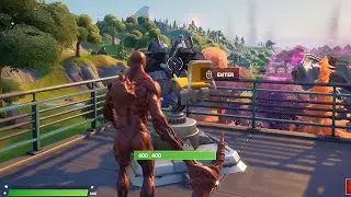 Interact with a Mounted Turret - J.B. Chimpanski Questline Fortnite Location