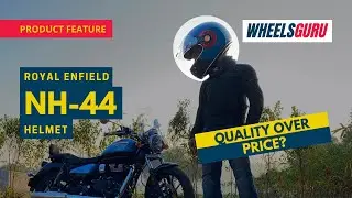 Характеристика мотоциклетного продукта &mdash; шлем Royal Enfield NH 44 | WheelsGuru #WheelsguruFeature