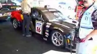 Speed GT Caddy CTS-V pre-race warm up.