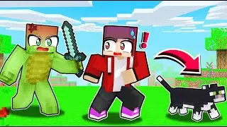 Mikey & JJ Shapeshift Every Minute in Minecraft - Maizen