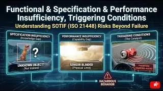 [SOTIF 3-3] Functional & Specification & Performance Insufficiency, Triggering Conditions