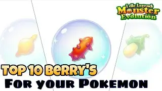 How to Choose Best Berry In Idle Monster Go | Top 10 Berry's | Idle Legend Monster Evolution
