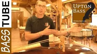 Upton Bass: Baroque Travel Bass Modification Part 1 - Double Bass Travel Neck Customization
