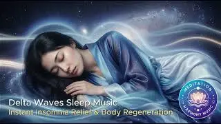 💜Fall Asleep Fast in 3 Minutes | Delta Waves for Body & Mind Restoration