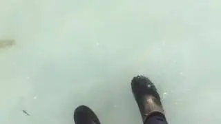 Можайское водохранилище зимой