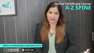Online Certificate Course A-Z SPINE | Physioneeds Academy