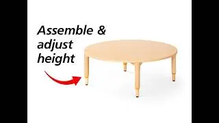 Multitable  Round Adjustable