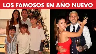 Año Nuevo 2026: la noche de Messi, Pampita, la China y Wanda ¿Qué postearon en las redes?