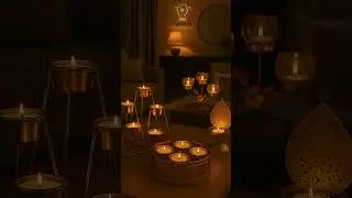 Light up your space with elegance candle holders #navakrti #HomeDecor