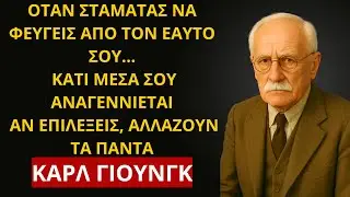 ΤΙ ΣΥΜΒΑΙΝΕΙ ΟΤΑΝ ΣΤΑΜΑΤΑΣ ΝΑ ΕΓΚΑΤΑΛΕΙΠΕΙΣ ΤΟΝ ΕΑΥΤΟ ΣΟΥ ΚΑΙ ΣΕ ΕΠΙΛΕΓΕΙΣ | ΚΑΡΛ ΓΙΟΥΝΓΚ