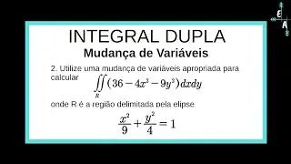 2. Integral Dupla - Mudança de Variáveis - Lista Mackenzie