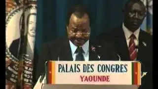 Paul Biya au 3em Congres ordinaire du RDPC (Partie2) www.237online.com, l'ouverture sur le Cameroun
