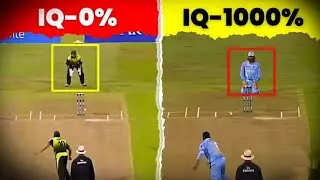 Ms dhoni top 10 high IQ moments in cricket. धोनी के 10 सबसे खतरनाक iq moments।