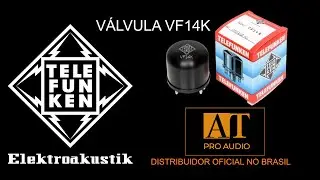 TELEFUNKEN VF14K V&Aacute;LVULA - AT PROAUDIO BRASIL