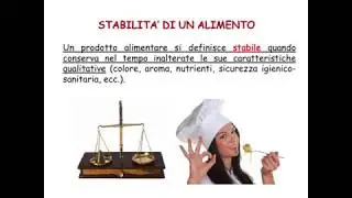 Sintesi conservazione degli alimenti parte 1