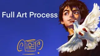 1st YouTube video full art process by: Egg Yolk with Beef Stew
