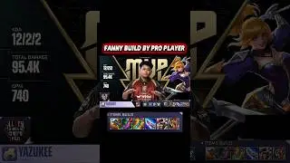 PRO PLAYER FANNY BUILD 😈 | ALTER EGO YAZUKEE