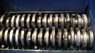 Shred-Tech Model ST-50 Shredder - Hard Drive Demo