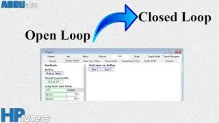 Hp Tuners - Open to Closed Loop تعليم برمجة السيارات- من اوبن لووب الى كلوزد لووب Hp Tuner
