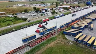 🚂🚛 Noul Terminal Intermodal din Episcopia Bihor New Intermodal Terminal - 13 July 2023