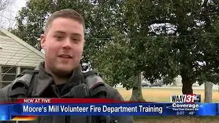 MOORE'S MILL FIREFIGHTERS GET RARE TRAINING