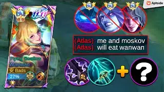 WANWAN NEW BEST TRUE DAMAGE BUILD TO DESTROY ALL LANE!! (100% BROKEN🔥)
