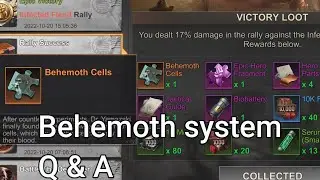 State of Survival : behemoth system is easy -.- !!