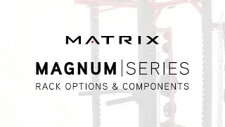 Matrix Fitness | Strength | Magnum Series | Reverse Dip Bars | Rack Options & Components