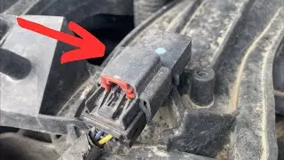 Manifold Absolute Pressure (MAP) Sensor Chrysler Sebring 2.7L 2007-2010 Location and Replacement