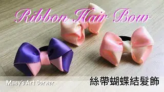 Ribbon Hair Bow 絲帶蝴蝶結髮飾 リボンヘアアクセサリー