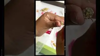 How to make studs in 1 min veryy easily #diy #multiuse #easy #earrings #jewellery #shorts #simple