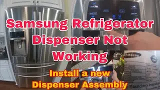 Как исправить проблему с подачей льда или воды в холодильник Samsung | Дисплей не работает | Моде...
