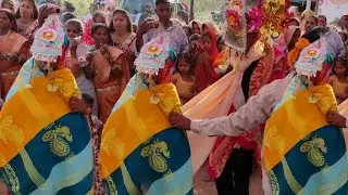 😂 लाडी की रोने की आवाज 💓फेर विडियो 💝 Adivasi Bheel Shaadi Video 2025💖 ||