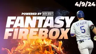 MLB Fantasy Firebox: 8 HR PROPS CASHED | CRAZY +1300 SGPs, DFS Value, HR Props, & FFVPS | 4-9-24