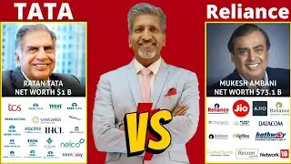 Tata Vs Reliance I #shorts I #tata I #mukeshambani I #ratantata I #reliance