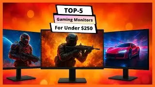 ✅ 5 лучших игровых мониторов до 250 долларов (2025) &mdash; НЕВЕРОЯТНАЯ производительность за такую ​​ц...