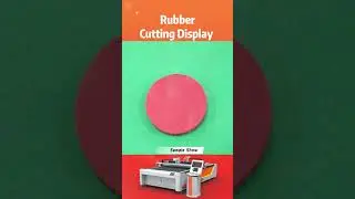 #shorts Rubber Gasket--- Digital Oscillating Knife Cutting Machine