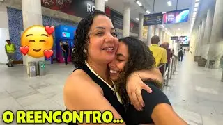 REENCONTREI MINHA MÃE DEPOIS DE MUITO TEMPO FORA DE CASA * EMOCIONANTE😭