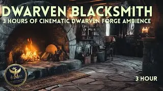 Dwarven Blacksmith  | 3 Hour Epic Orchestral Music for D&D Sessions and Background Ambient