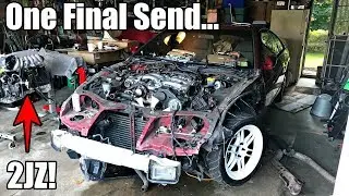2JZ Z32 Build Part 8 | 300ZX Disassembly with Crew!